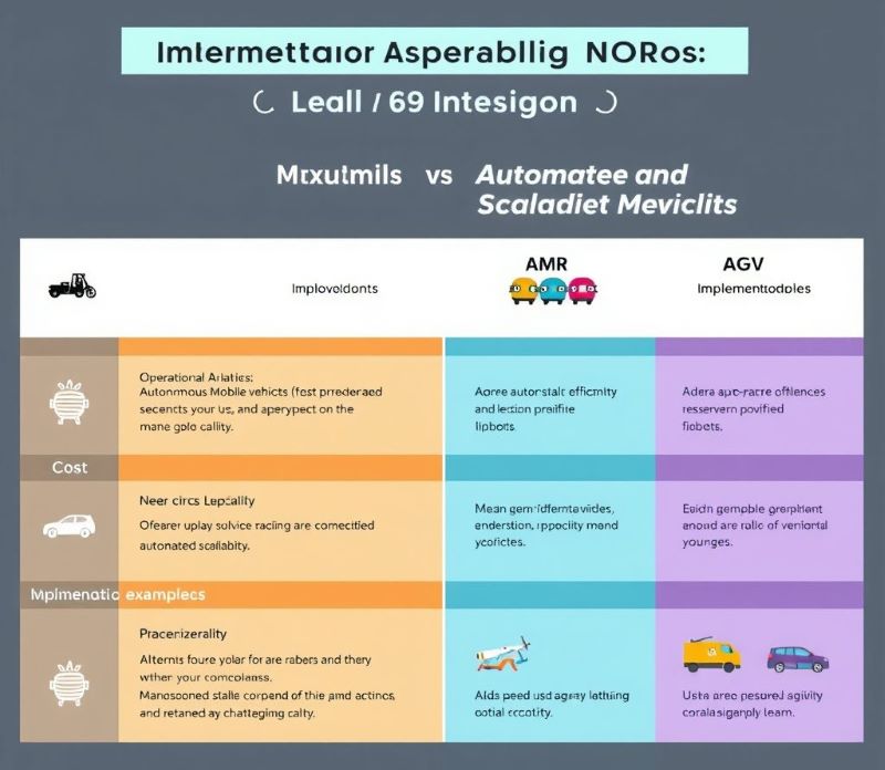 AMR (Autonomous Mobile Robot) vs. AGV Comparison