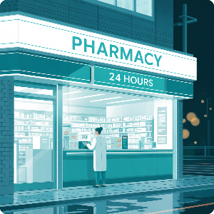 부산 약국 24시간 여는곳 이미지
