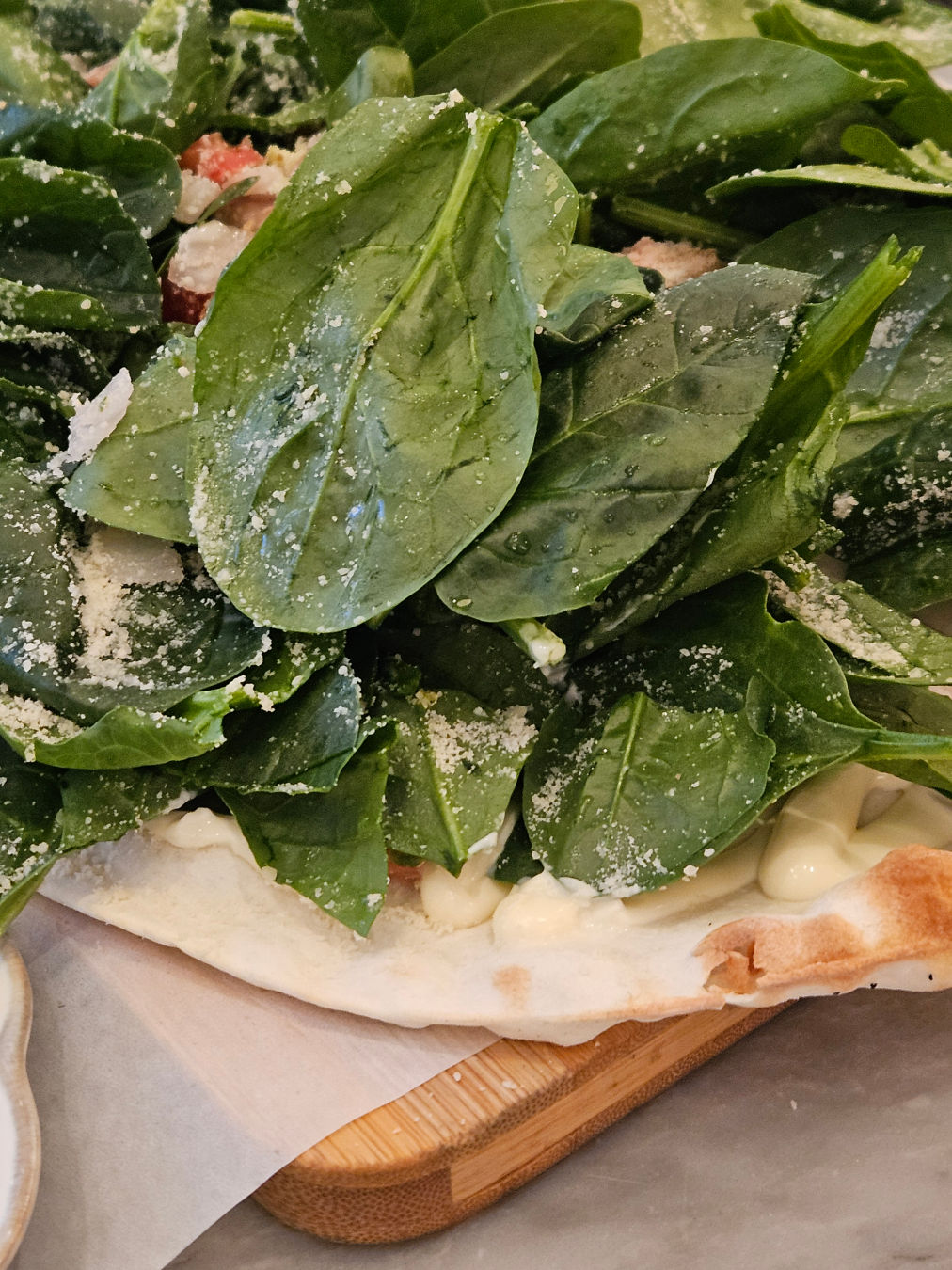 테이스팅룸 시금치 플릿브레드