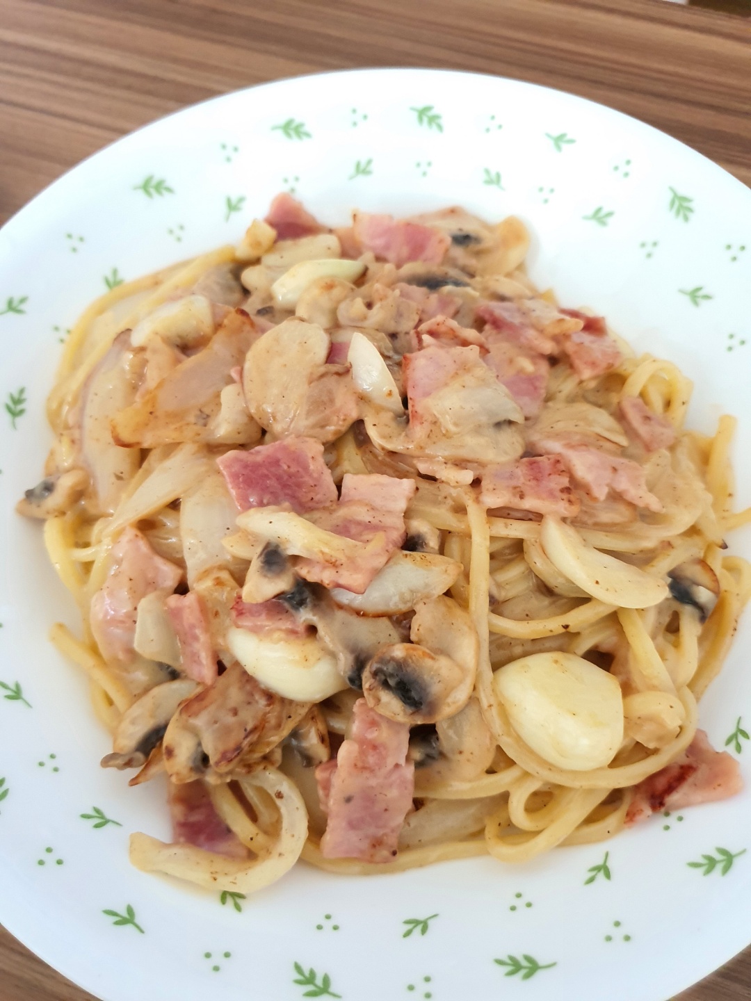 치즈크림 스파게티