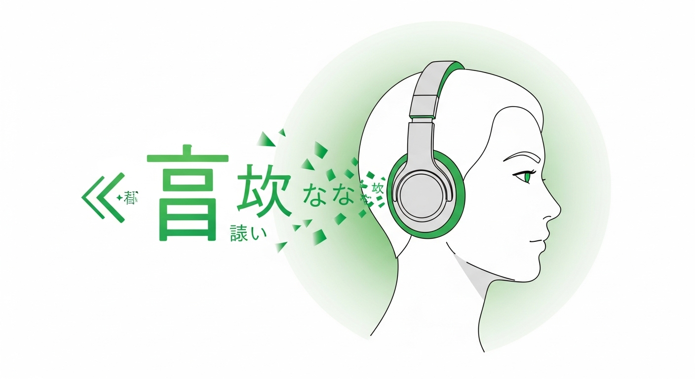 일본어 초급 듣기: '귀가 뚫리는' 딕테이션 4단계 훈련법 완벽 정리