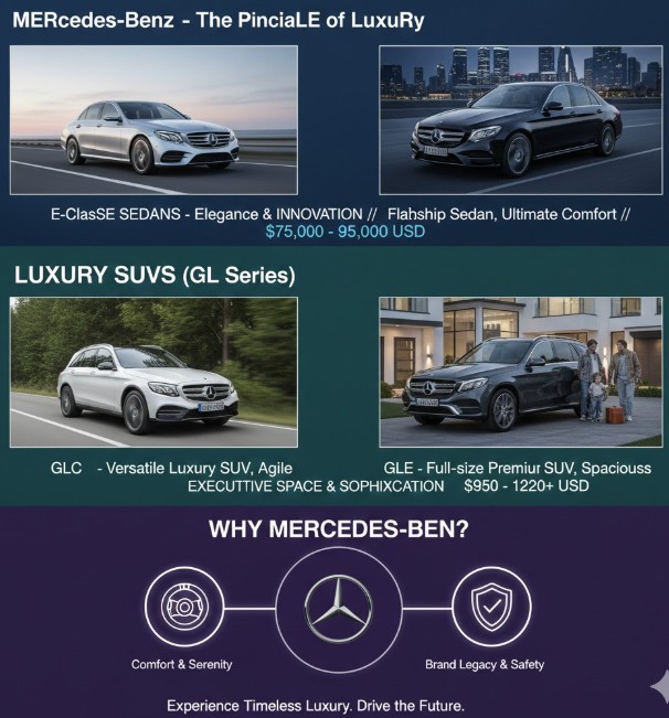 수입차 브랜드별 대표 모델 완벽 정리 (벤츠 편) 이미지