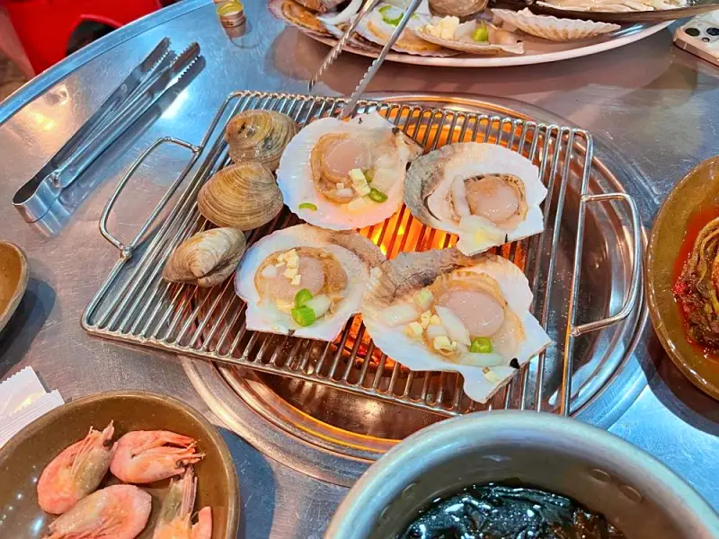 신계숙의 맛터싸이클 다이어리 알품은 키조개, 관자, 가리비 조개구이, 통 우럭구이 맛집 추천