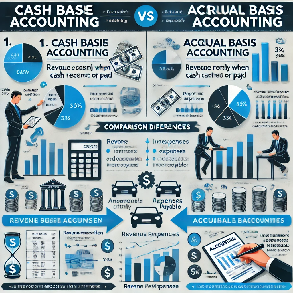 회계처리 방식별 차이 (현금주의 vs. 발생주의)