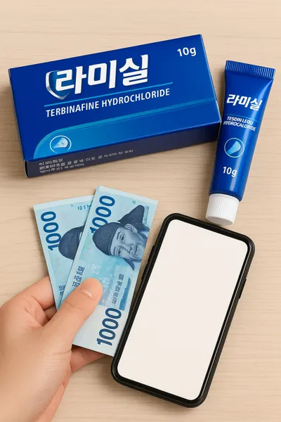 해외에서 라미실 무좀약 구매하는 법