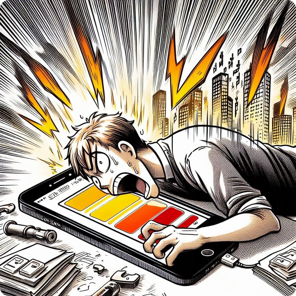 Excessive battery consumption