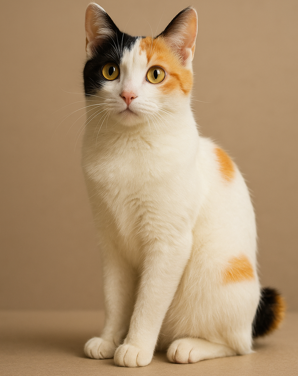 재패니즈밥테일 고양이 사진