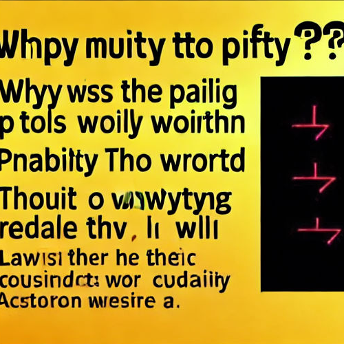 머피즘 법칙: 왜 일이 잘못될 확률은 높을까?