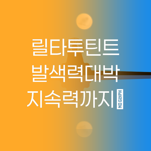 메리쏘드 릴타투 벨벳 틴트 써보니 지..