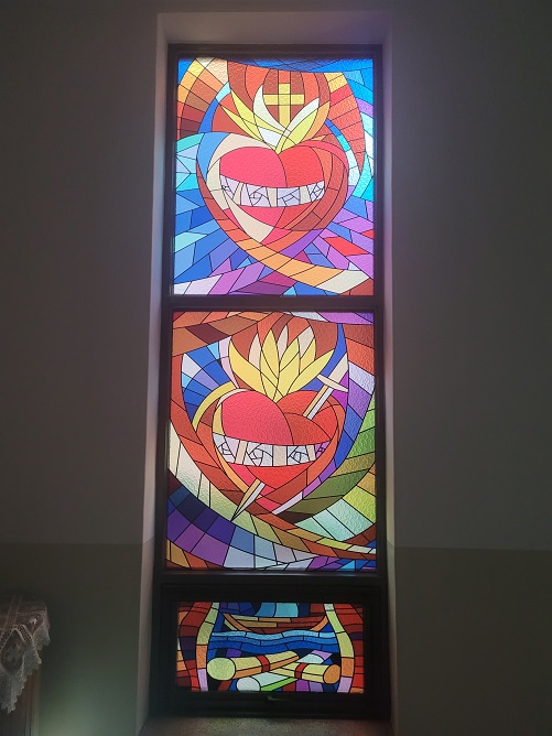 서울대교구 상봉동성당 스테인드글라스