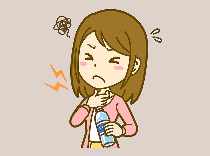 인후통이-심한-여성