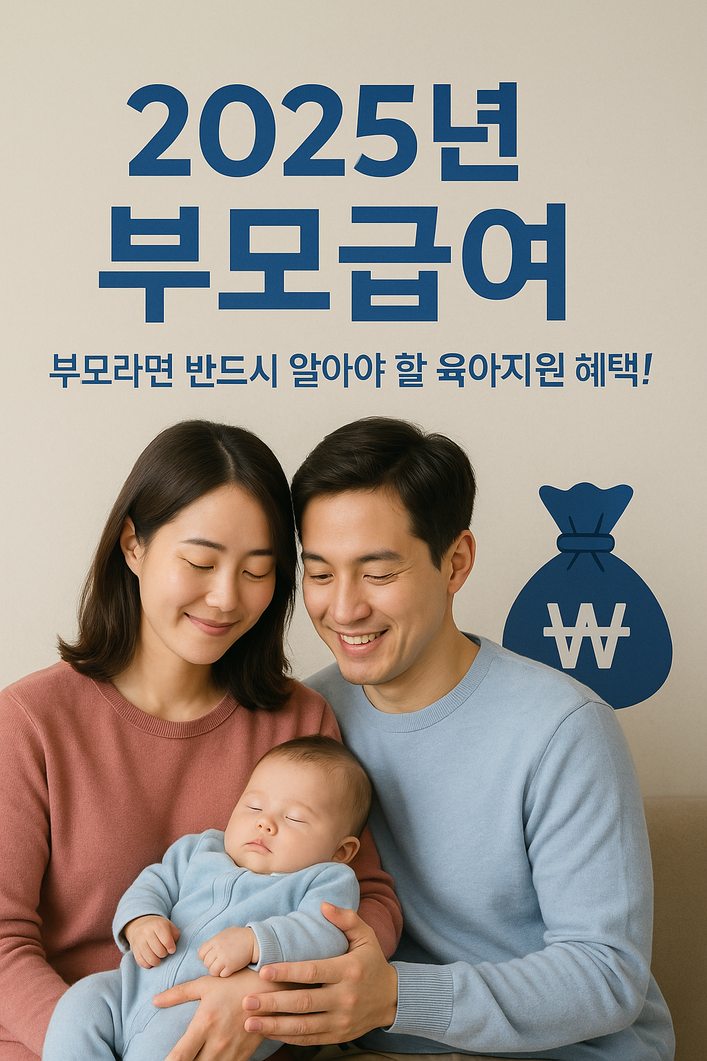 육아지원금 월 100만 원? 2025년 부모급여, 진짜 이렇게 받습니다