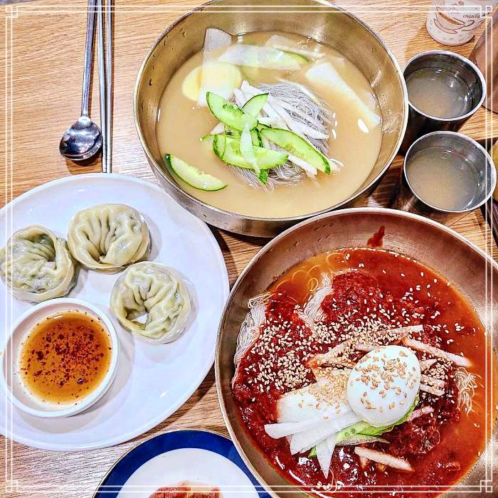 부천 역곡 맛집 5,500원 물냉면, 비빔냉면