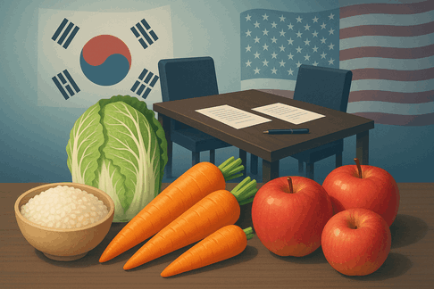 농산물 개방과 농민단체 반발