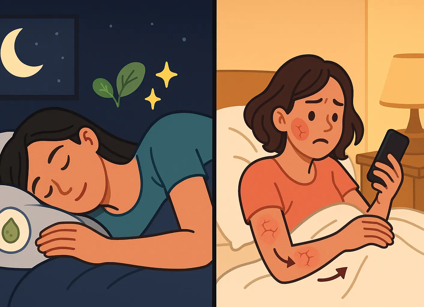 수면의 질이 피부 회복에 미치는 영향