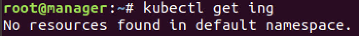 kubectl get in