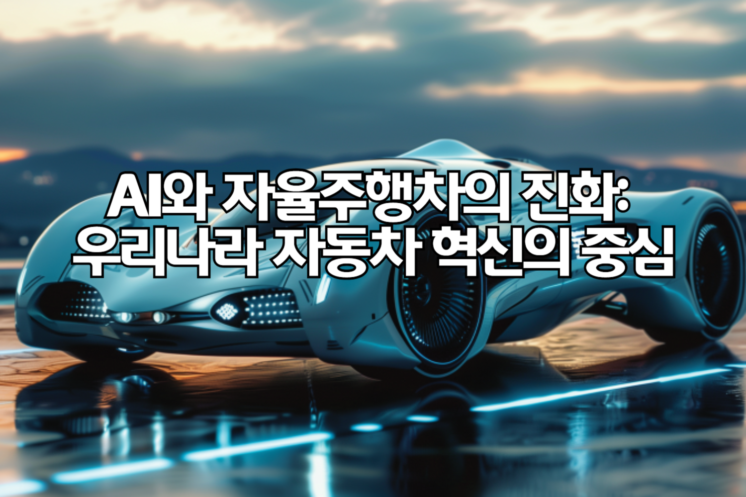 AI와 자율주행차의 진화: 우리나라 자동차 혁신의 중심