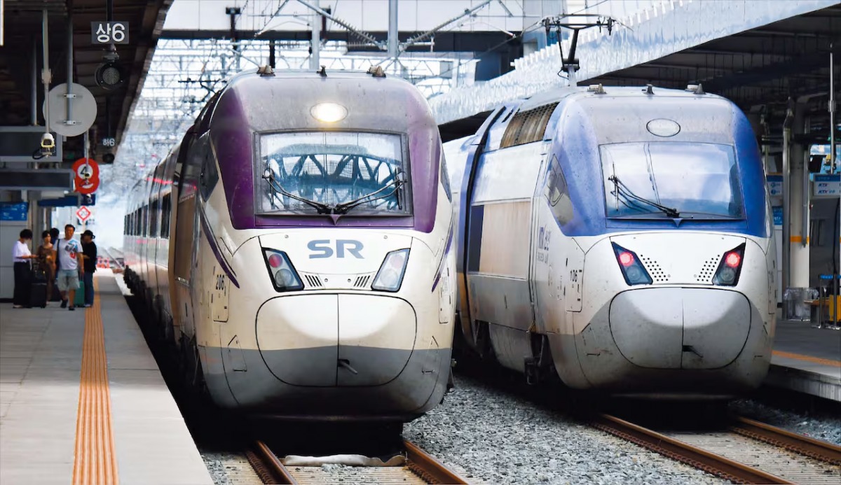 SRT(왼쪽)와 KTX