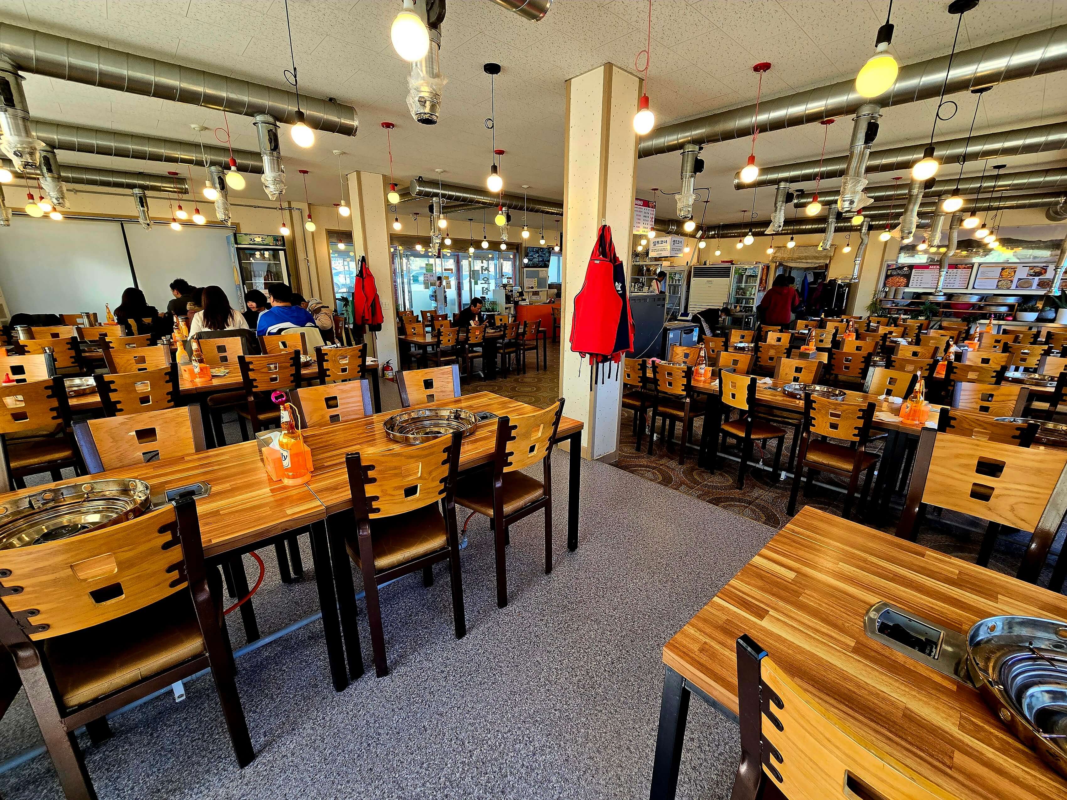 자연숯불닭갈비