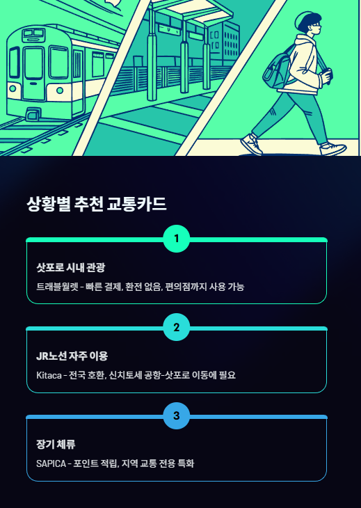 상황별 추천 교통카드