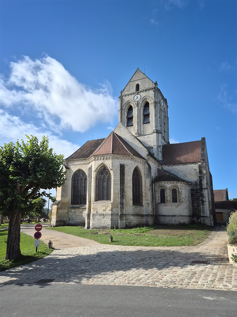 프랑스 파리 외곽 오베르 쉬르 우아즈에 위치한 오베르 교회