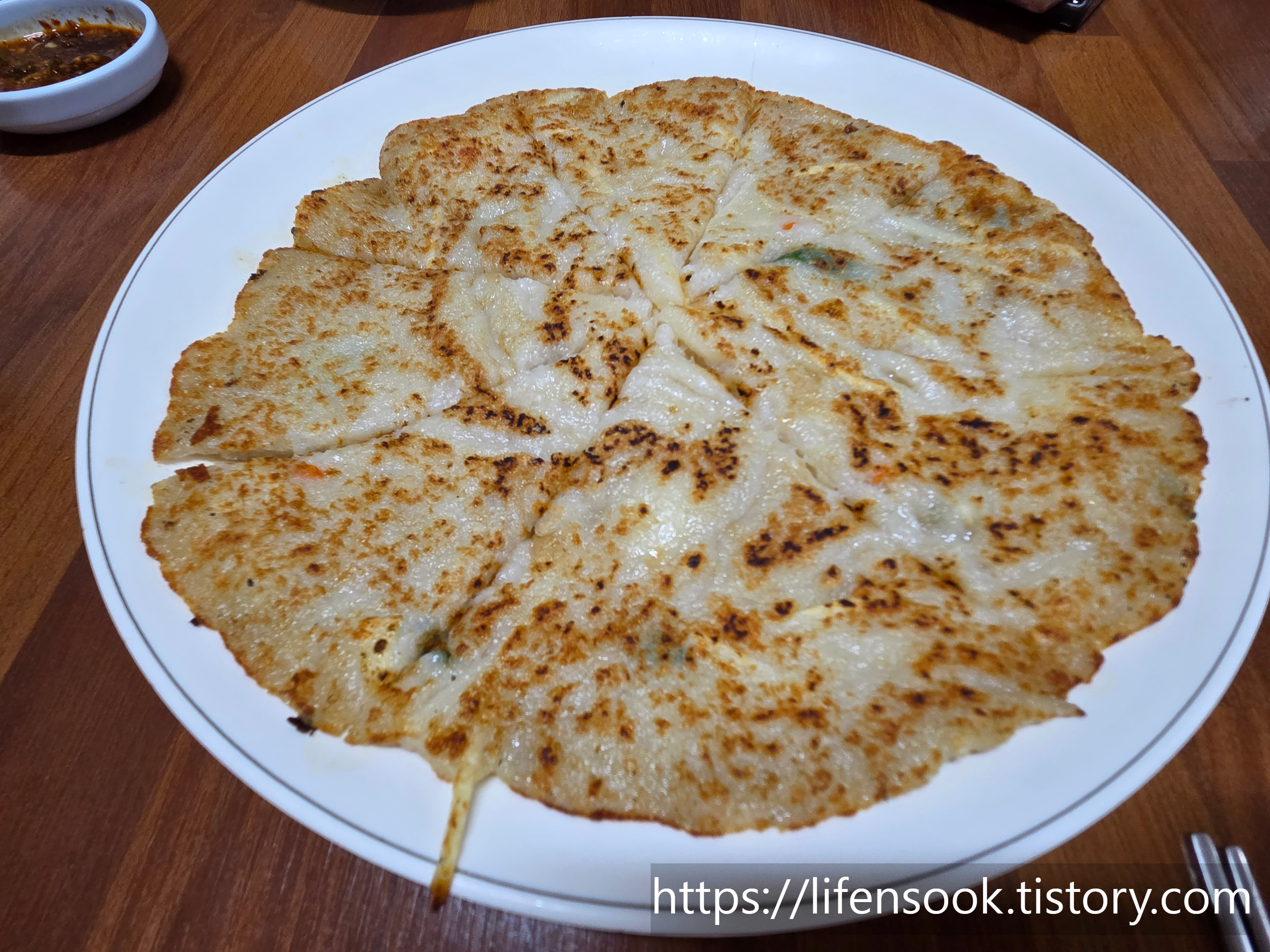 둔내민속촌 감자전