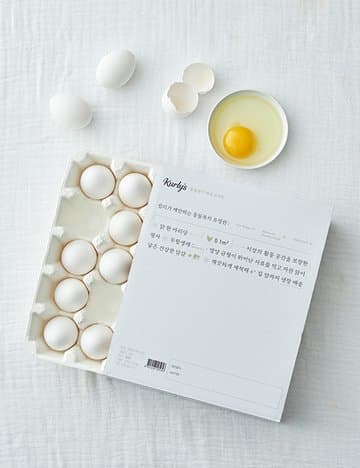 컬리스 동물복지 백색 유정란