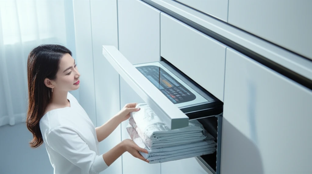 공간 절약과 편리함: 삼성 콤보세탁기..