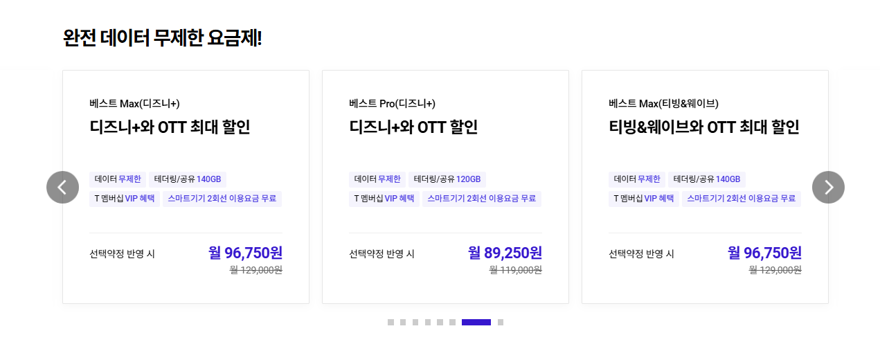 SKT 요금제