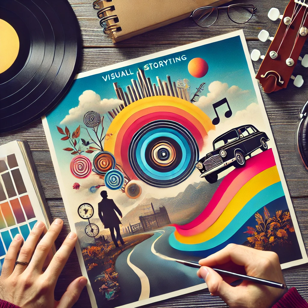 앨범 커버에서 시각적 서사의 역할