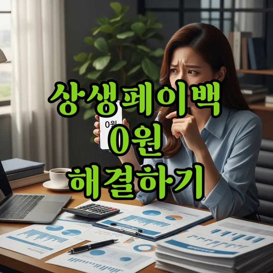 상생페이백 0원? 환급 문제, 이렇게 해결해요!