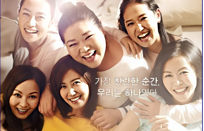 써니의-주인공들이-모두-앉아-있는-포스터