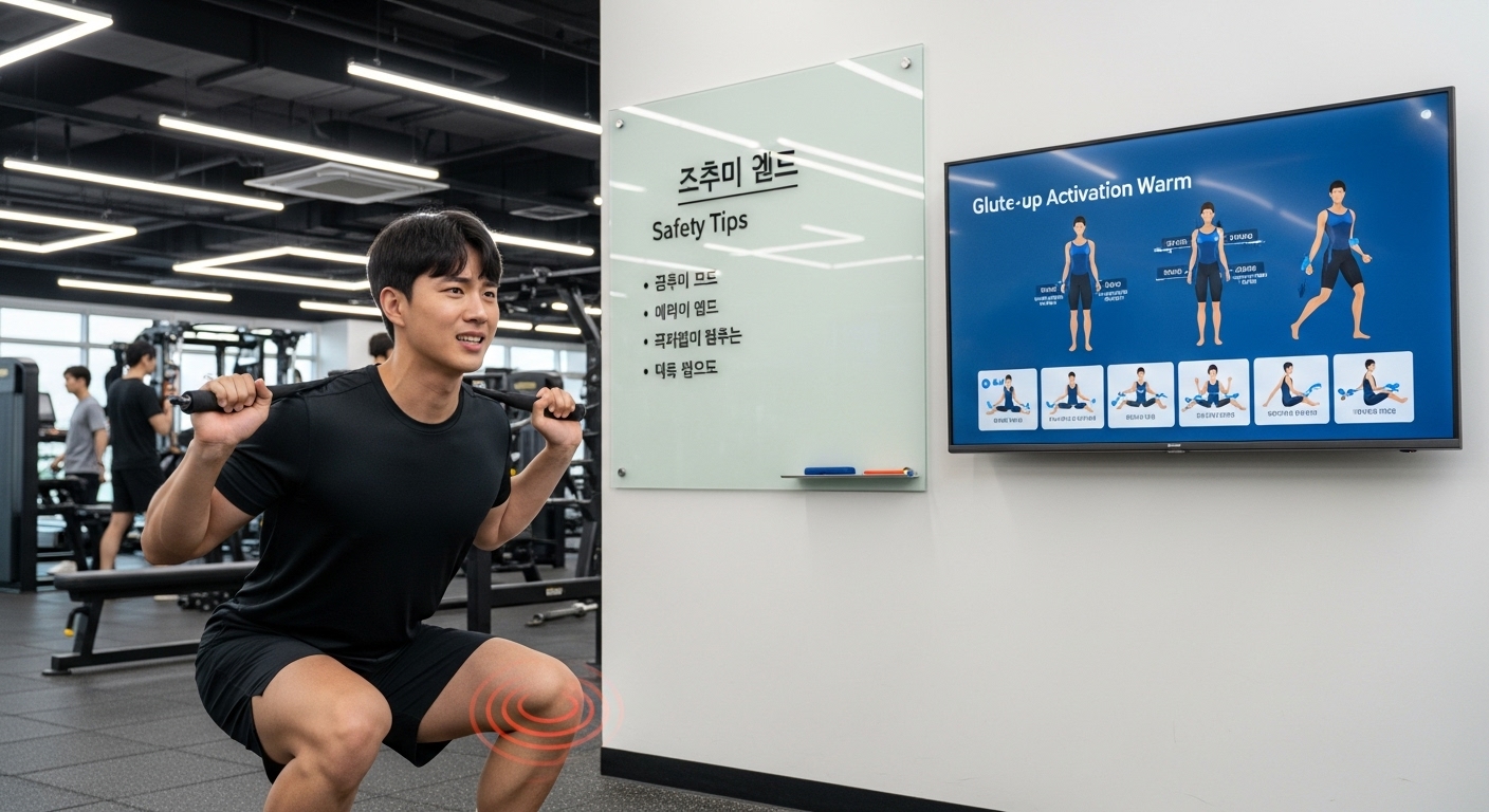 자세 교정 없이 무작정 반복하면 생기는 부상들