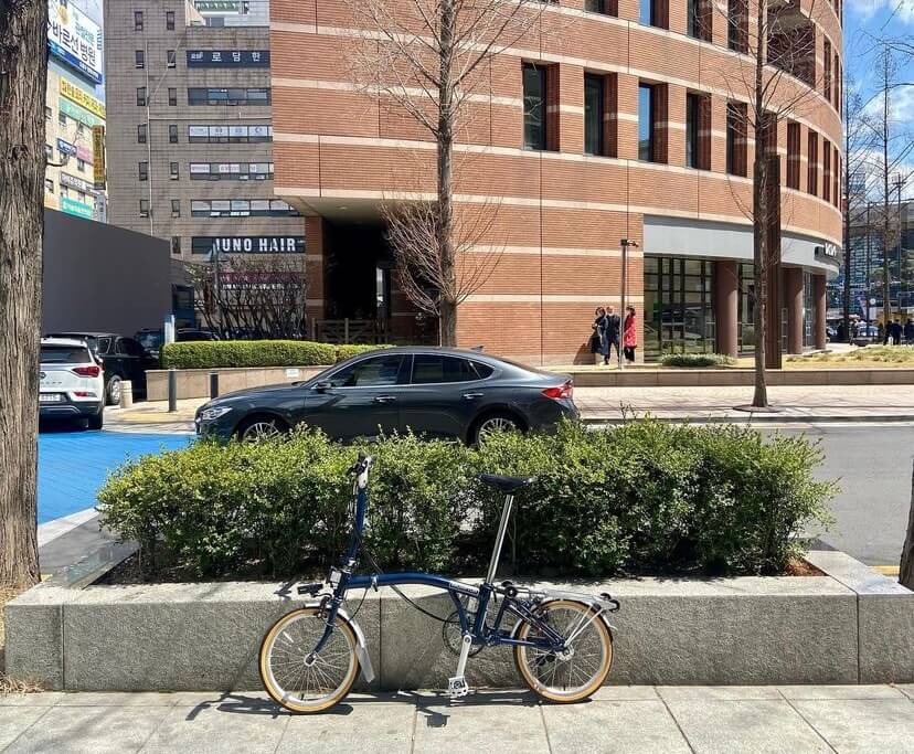 브롬톤 템페스트블루