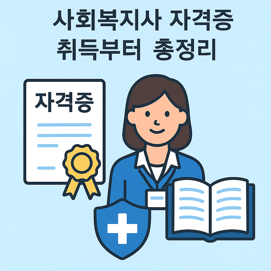 사회복지사 자격증 취득부터 연봉까지