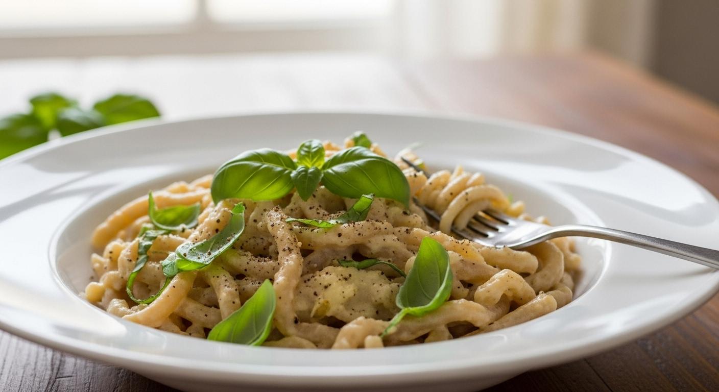 식욕 폭발할때 살찔 걱정없는 크림파스타 만들기