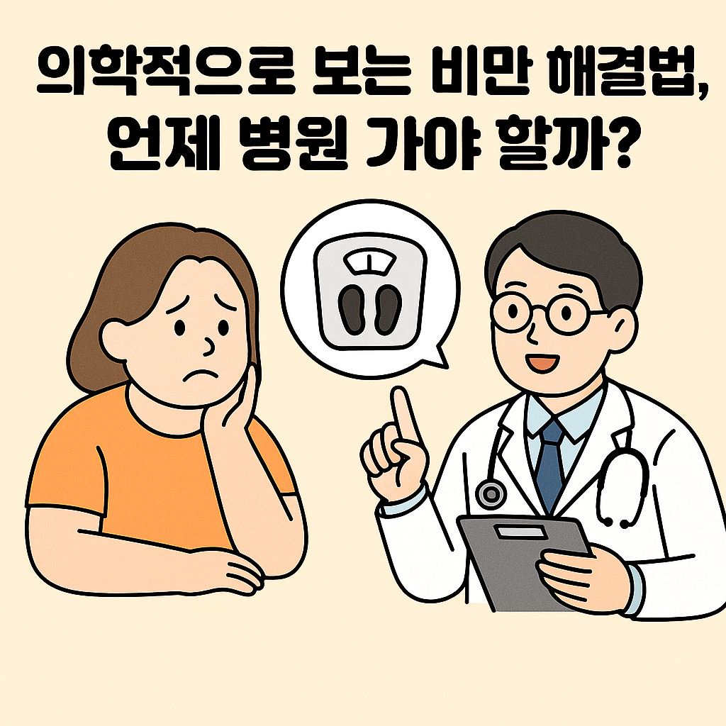 의학적으로 보는 비만 해결법