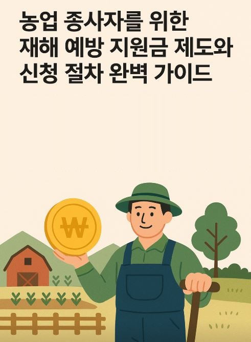 농업 종사자를 위한 지원금 신청방법