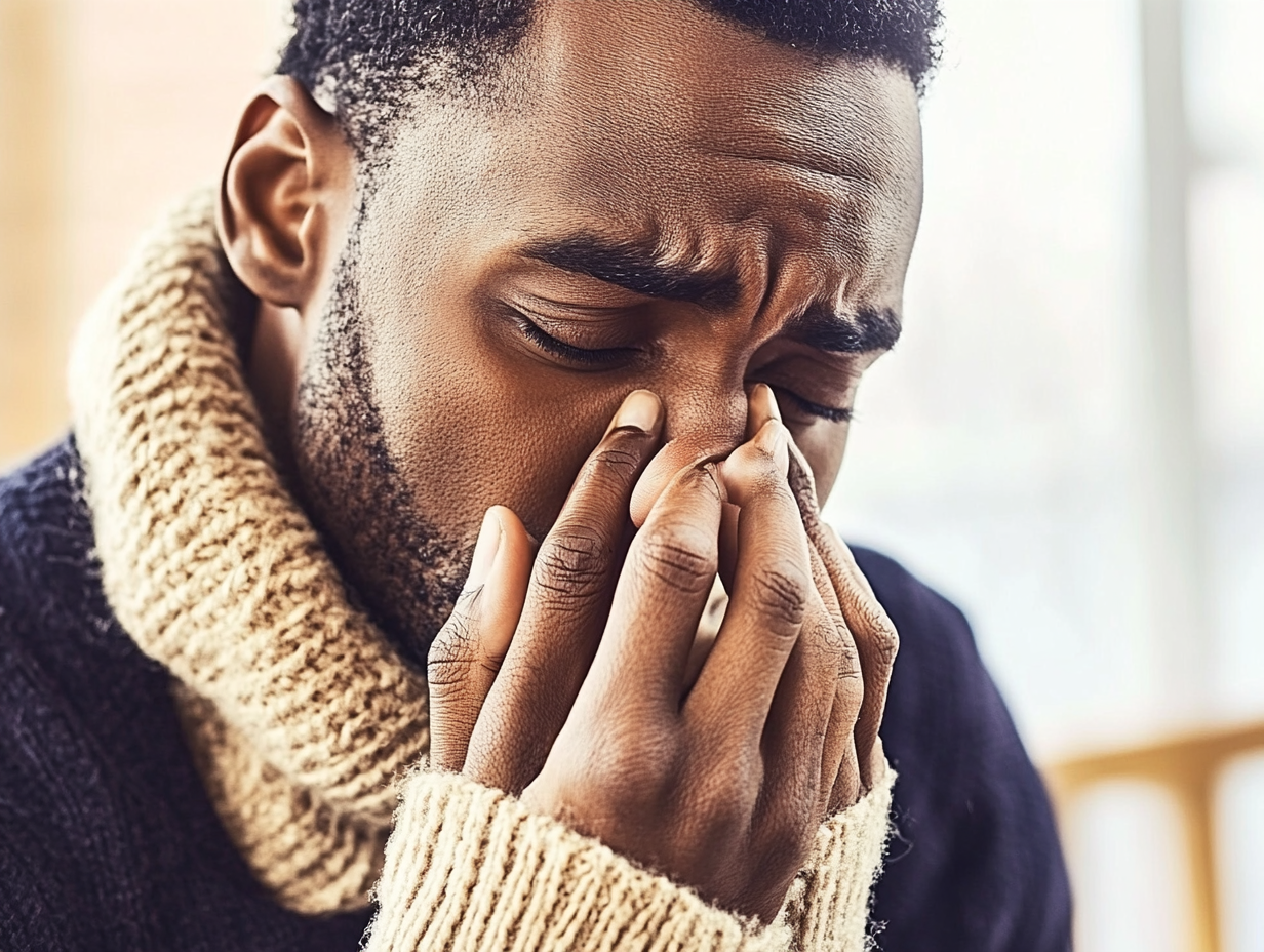 비염 감기 코막힘 뚫는법 원인 자세