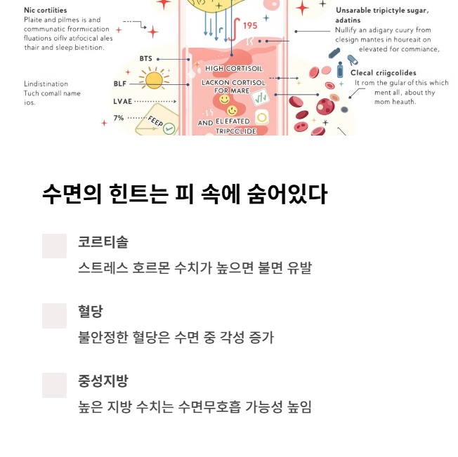 수면의 힌트는 피 속에 숨어 있다