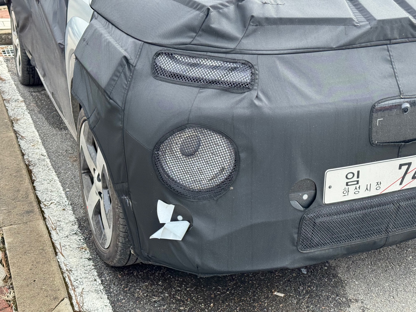 현대자동차 캐스퍼 EV 테스트카