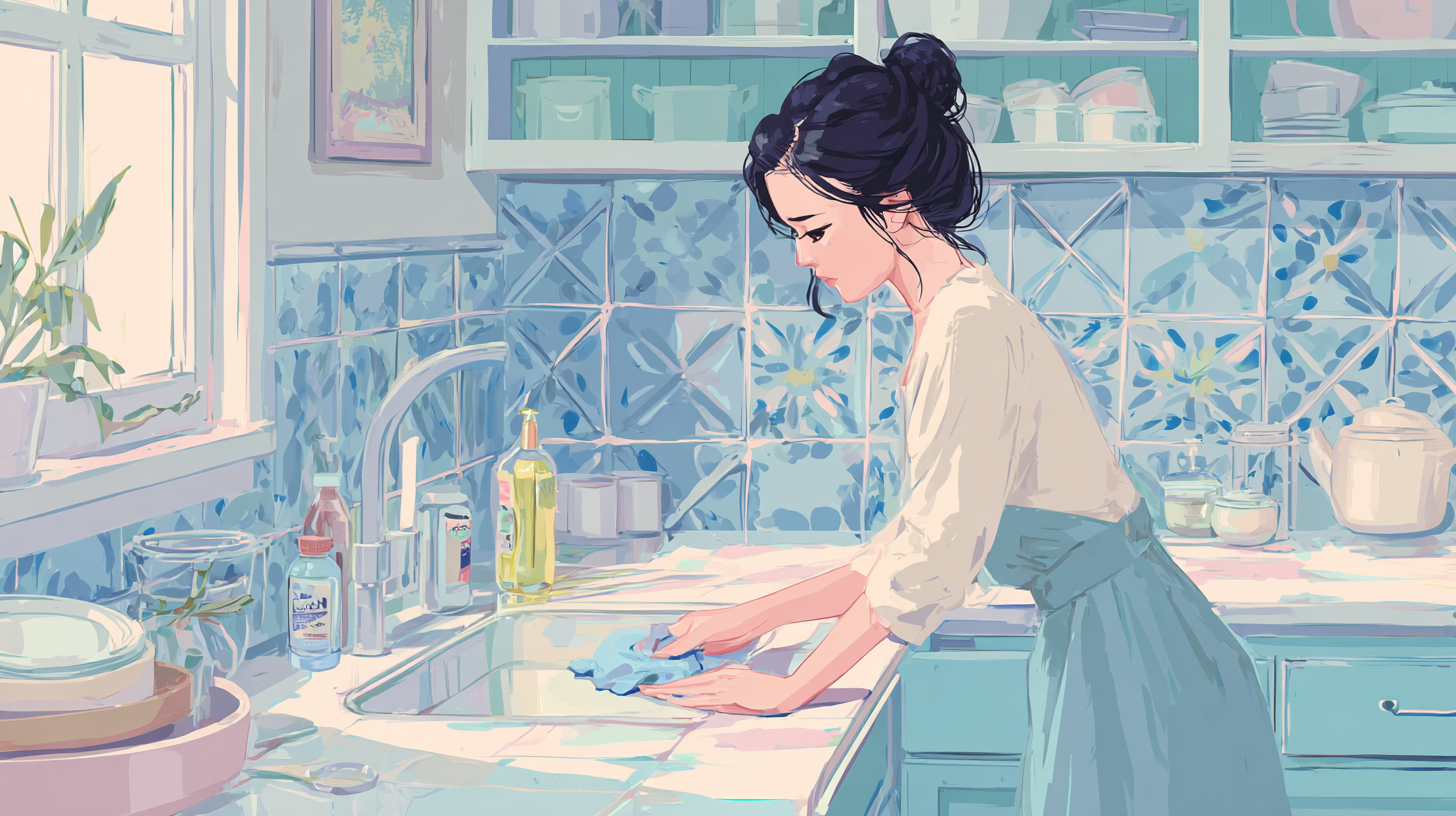 테이프 끈끈이 제거법