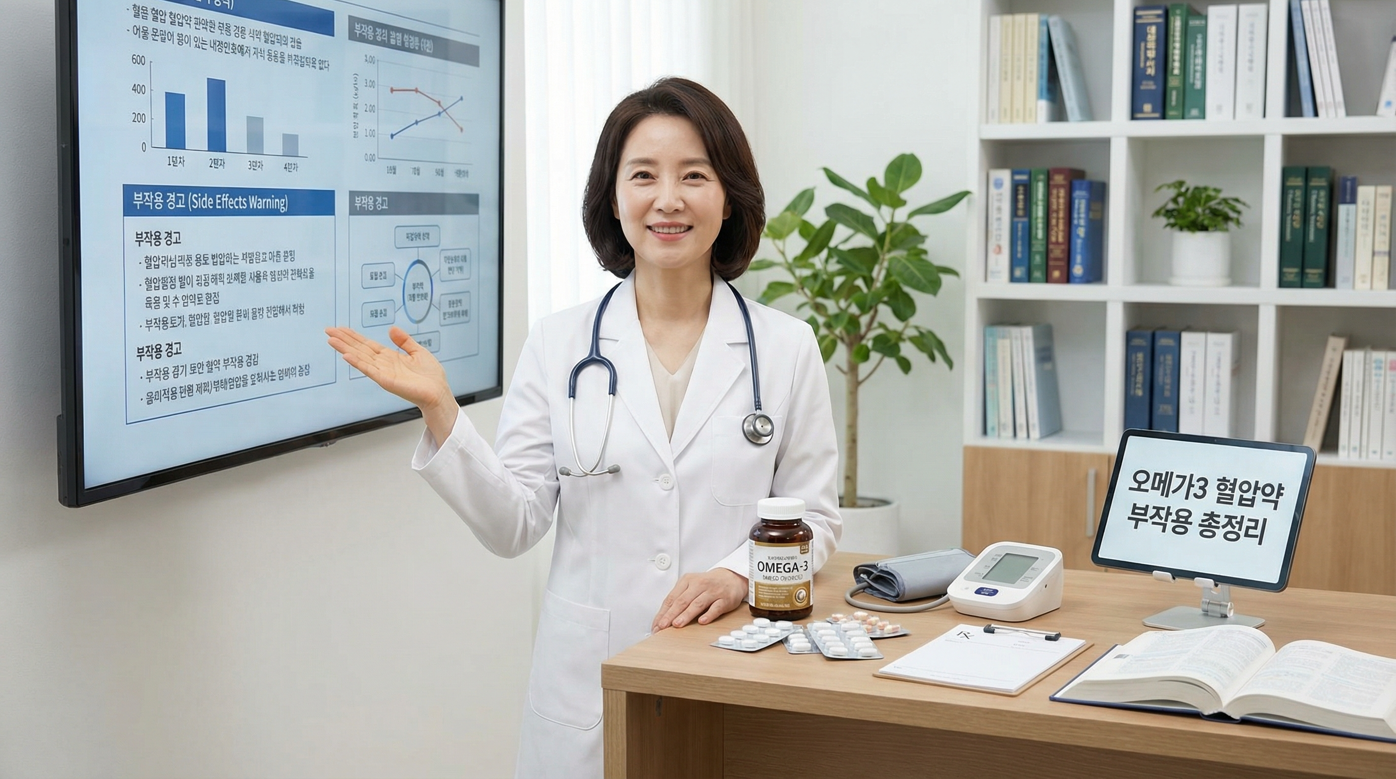 오메가3 혈압약 같이 먹으면 부작용 총정리