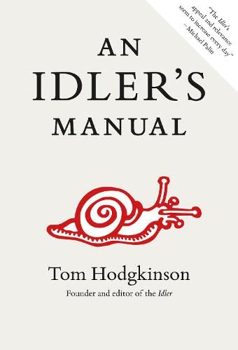 책 'An Idler's Manual'의 표지