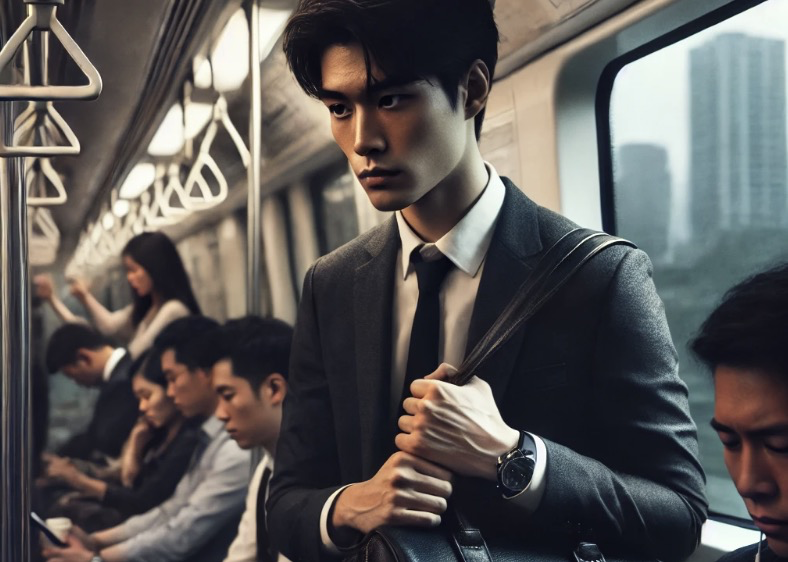 긴장된 출근길