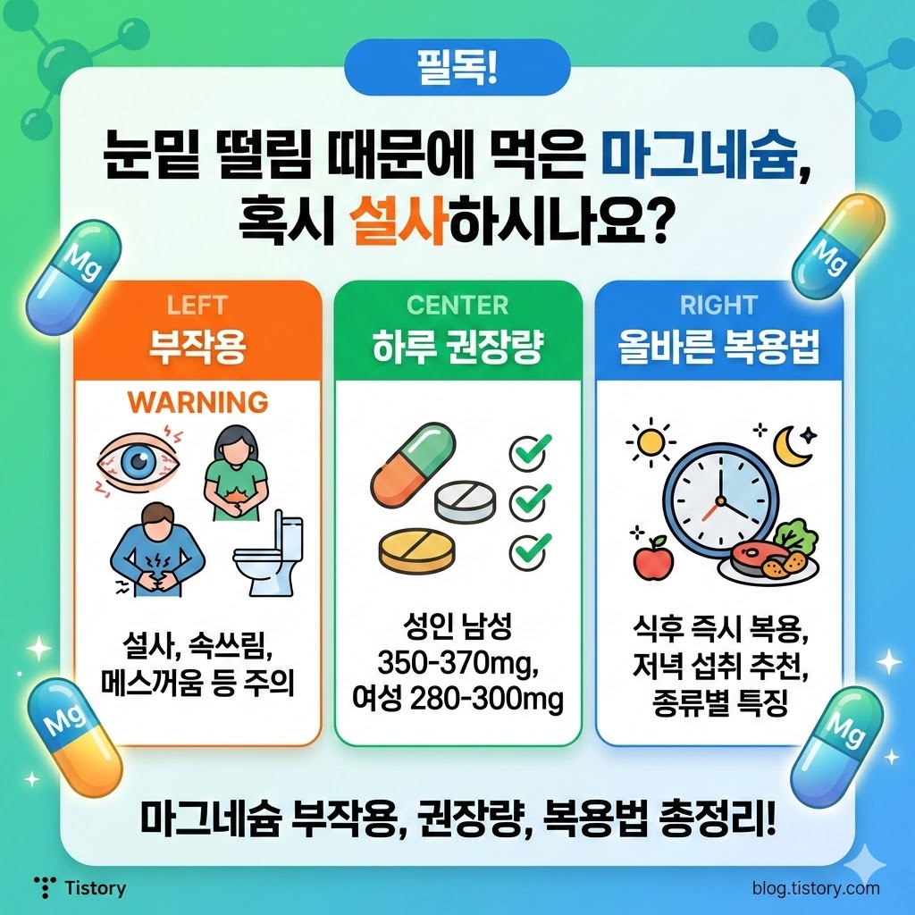 마그네슘 부작용