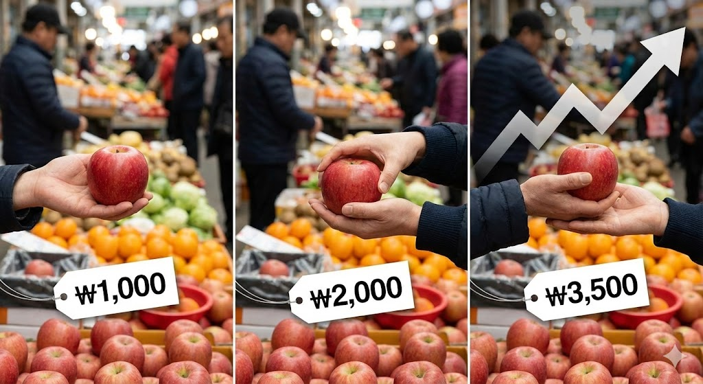자산의 가격이 변하는 과정