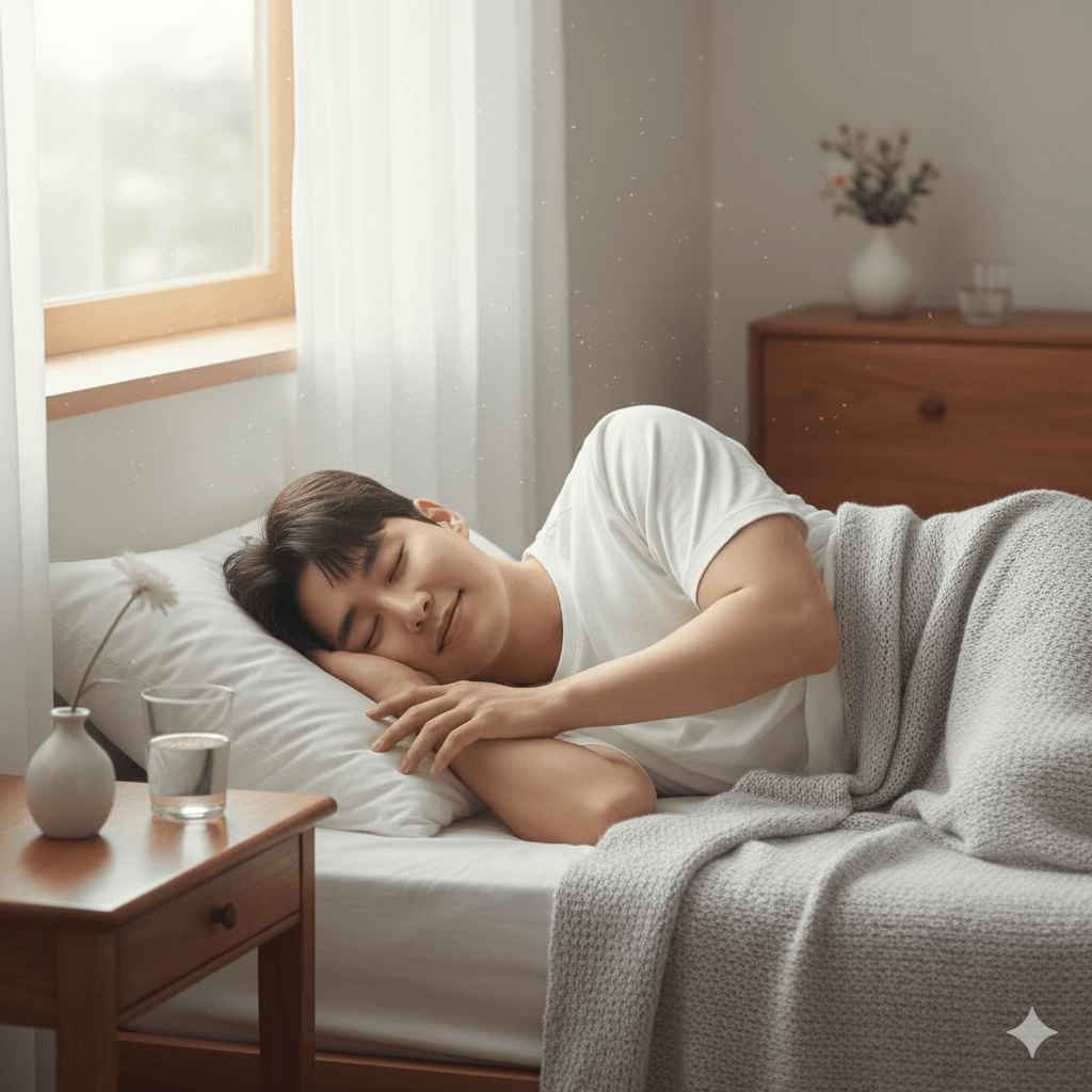 겨울 숙면 - 사진