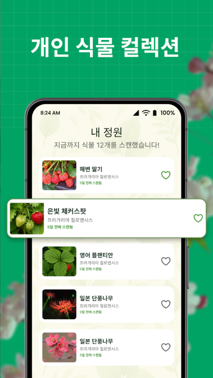 꽃 이름찾기 어플, 꽃 AI 식별기, 약초인식 카메라