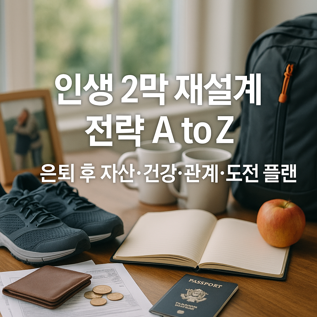 인생 2막 재설계 전략 A to Z
